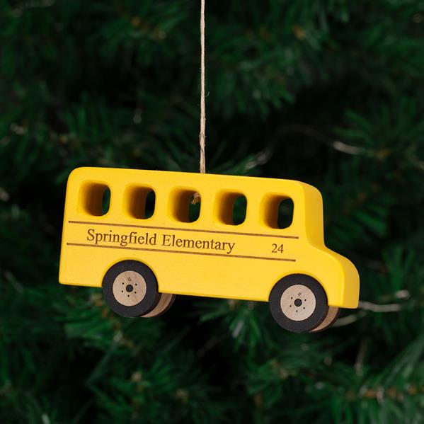 School Bus Ornament